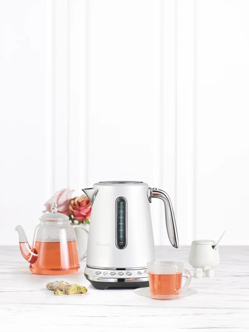 Breville The Soft Top Luxe Kettle Sea Salt Brass