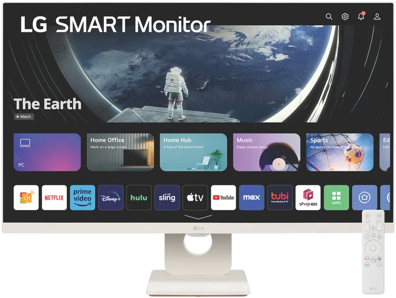 LG 27" Full HD IPS Smart Monitor with webOS