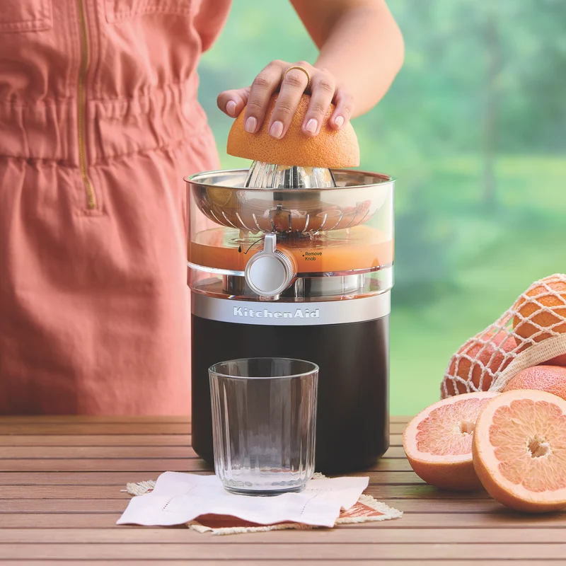 KitchenAid Cordless Go Citrus Juicer Matte Black