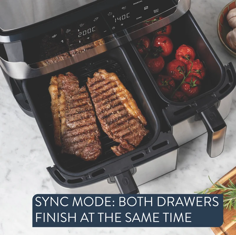 Tefal Jamie Oliver By Tefal Dual Air Fryer