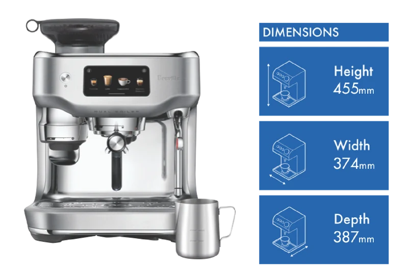 Breville The Oracle Dual Boiler Coffee Machine Stainless Steel