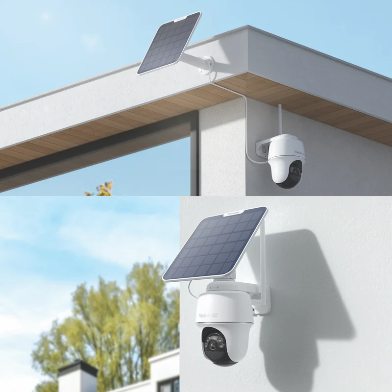 Reolink Argus 4K PT Ultra Solar + Solar Panel