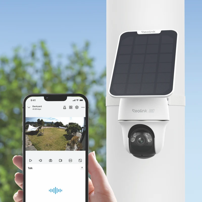 Reolink Argus 4K PT Ultra Solar + Solar Panel