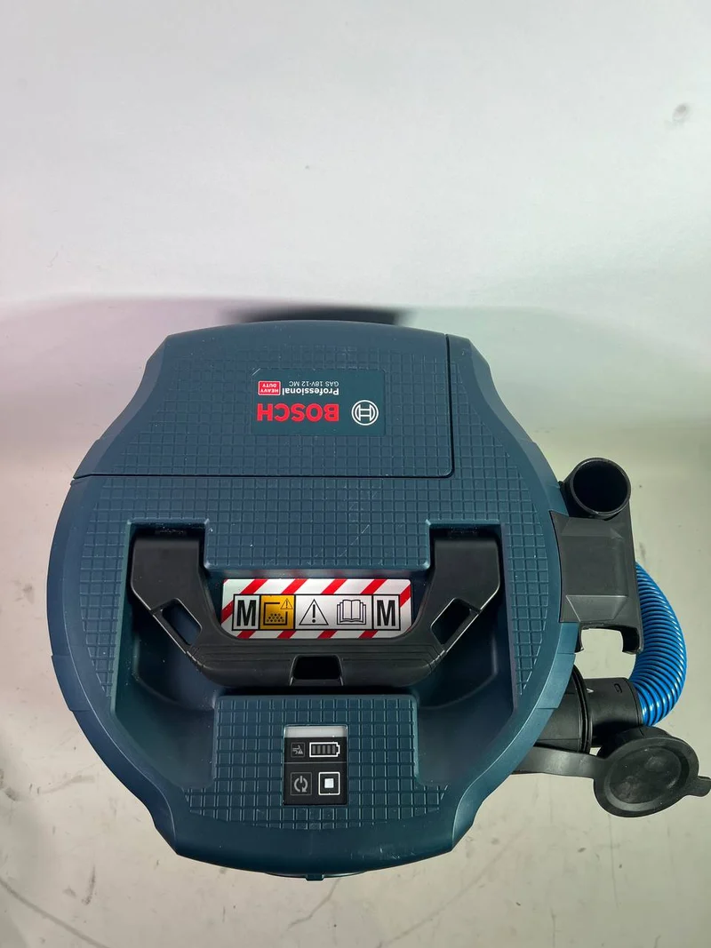 Bosch GAS 18V-12 MC Professional Akku Staubsauger BITURBO Brushless ( 06019K2000 ) + Zubehör - Leicht Gebraucht