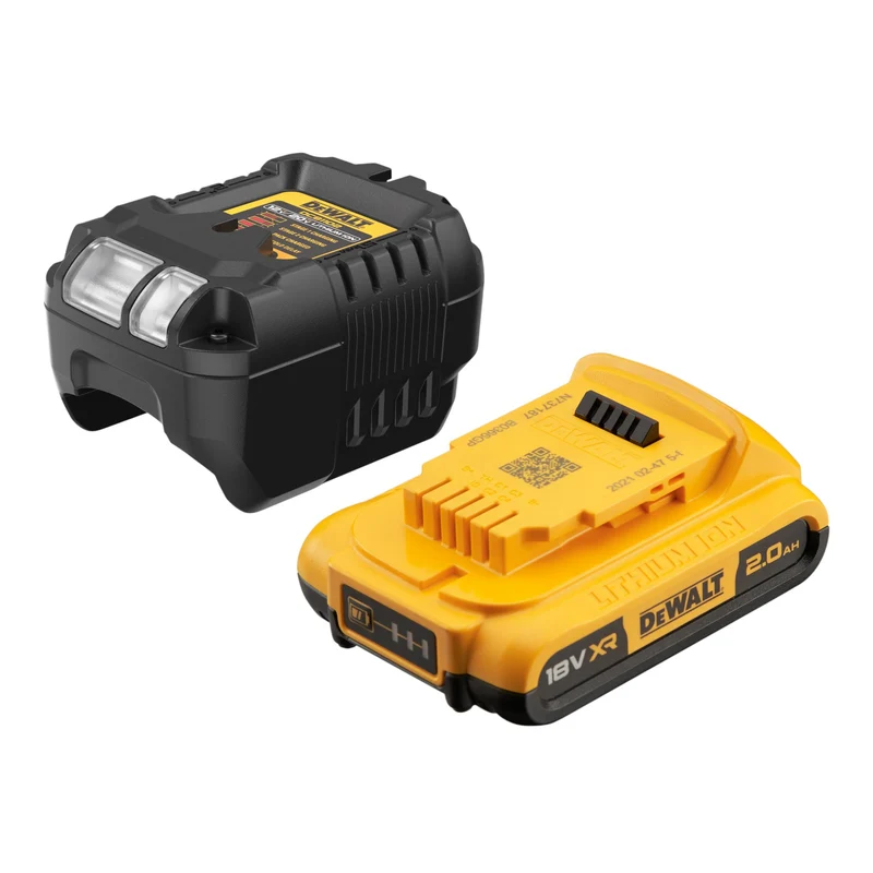 DeWalt DCV 501 LD1 Akku Stabsauger 18 V 0,7 l Staubklasse L + 1x Akku 2,0 Ah + Ladegerät