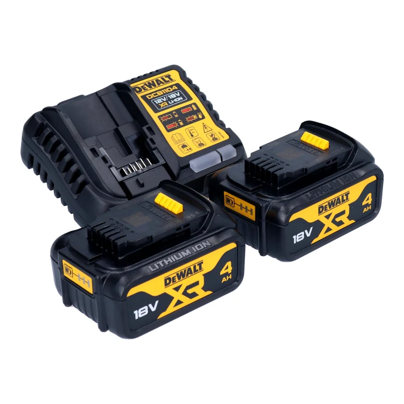 DeWalt DCV 501 LM2 Akku Stabsauger 18 V 0,7 l Staubklasse L + 2x Akku 4,0 Ah + Ladegerät