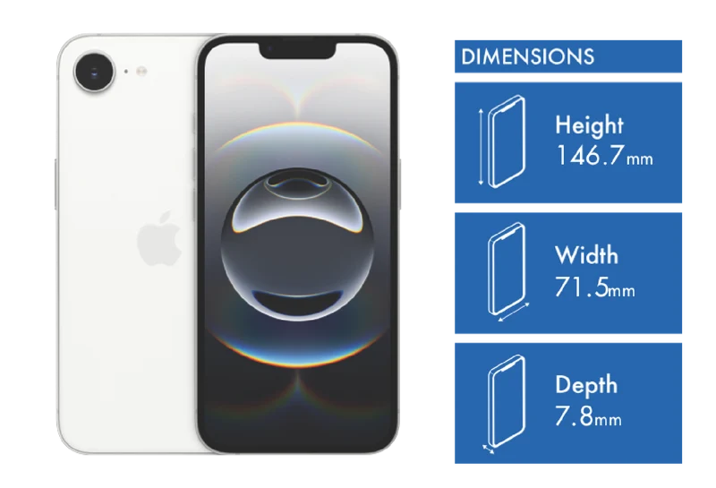 Apple iPhone 16e 128GB White