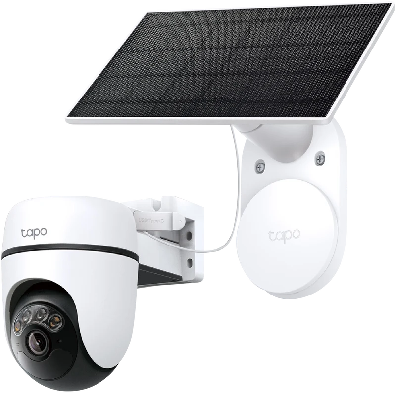 TP-LINK 3K Solar-Powered Pan/Tilt Security Camera Kit