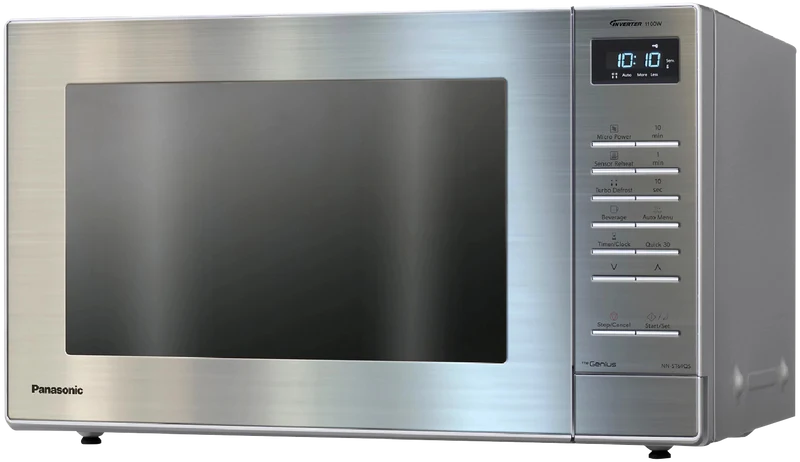 Panasonic 32L 1100W Inverter Microwave - Stainless Steel