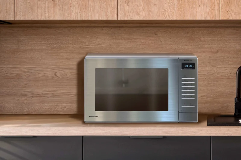 Panasonic 32L 1100W Inverter Microwave - Stainless Steel