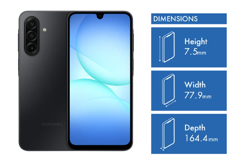 Samsung Galaxy A17 4G LTE 128GB Black