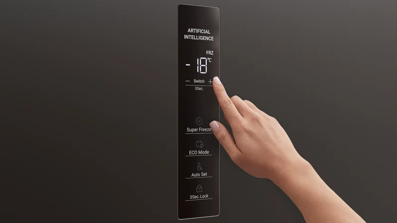 Haier 272L Vertical Hybrid Freezer