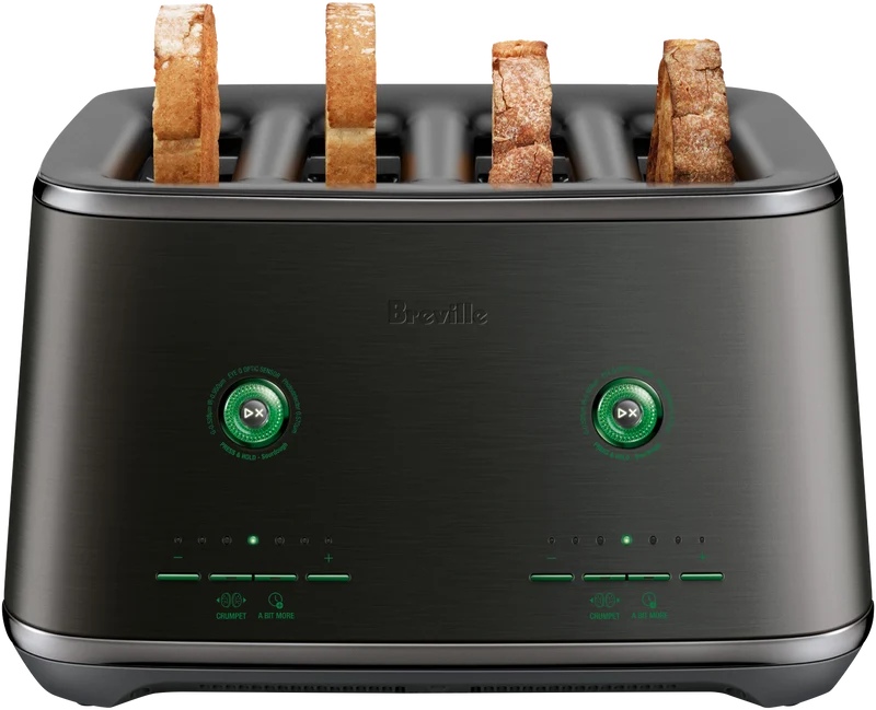 Breville The Eye Q 870 Auto 4 Slice Noir Launch Edition Toaster