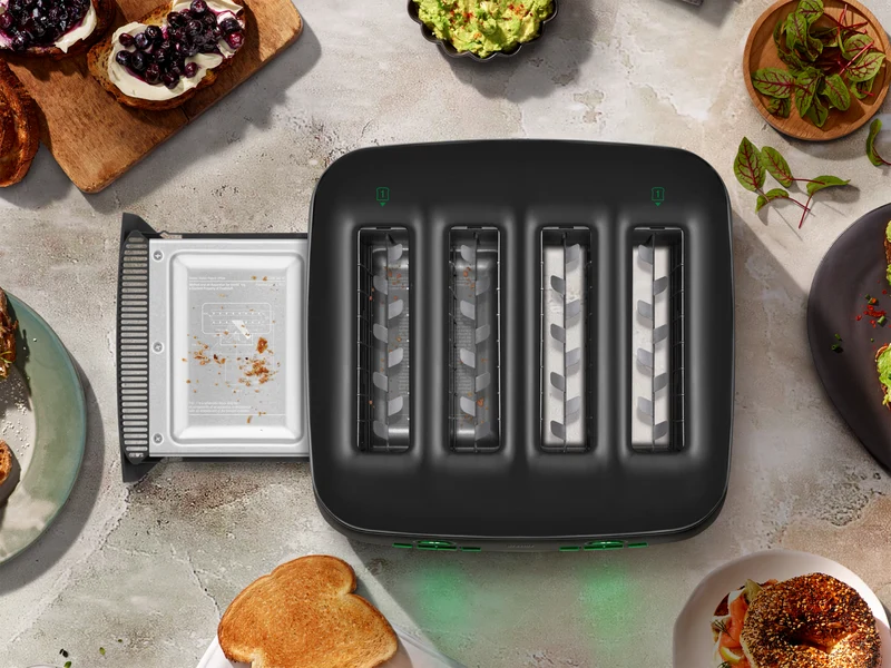Breville The Eye Q 870 Auto 4 Slice Noir Launch Edition Toaster