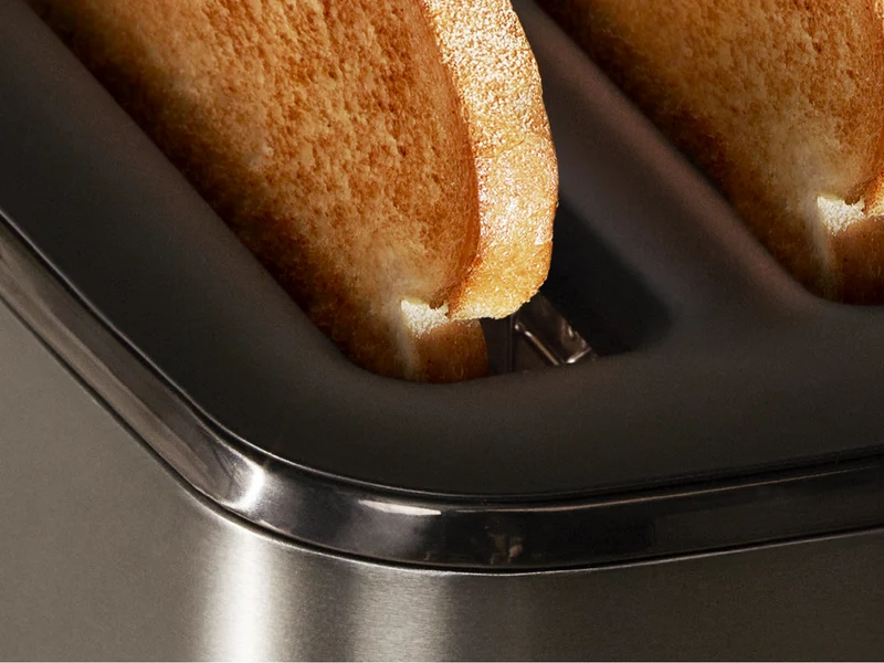 Breville The Eye Q 870 Auto 4 Slice Black Truffle Toaster