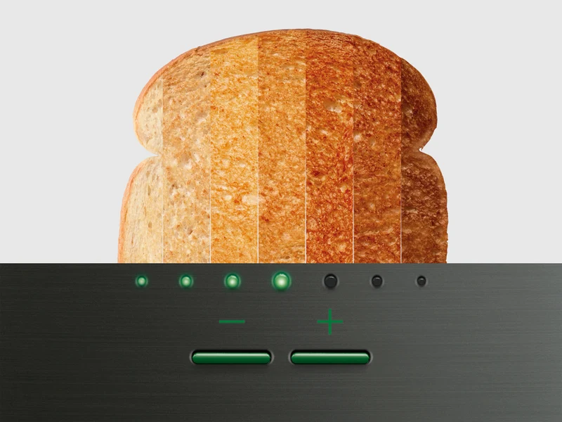 Breville The Eye Q 870 Auto 4 Slice Stainless Steel Toaster