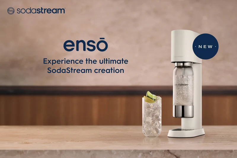 Sodastream Enso Sand Sparkling Water Maker