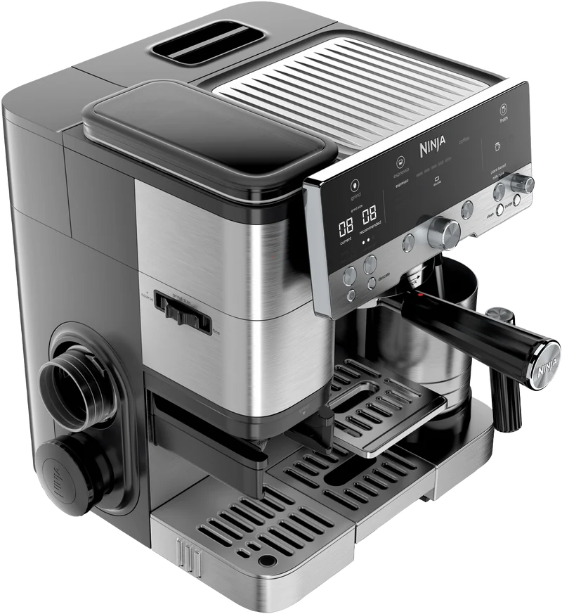 Ninja Luxe Cafe Manual Espresso Coffee Machine
