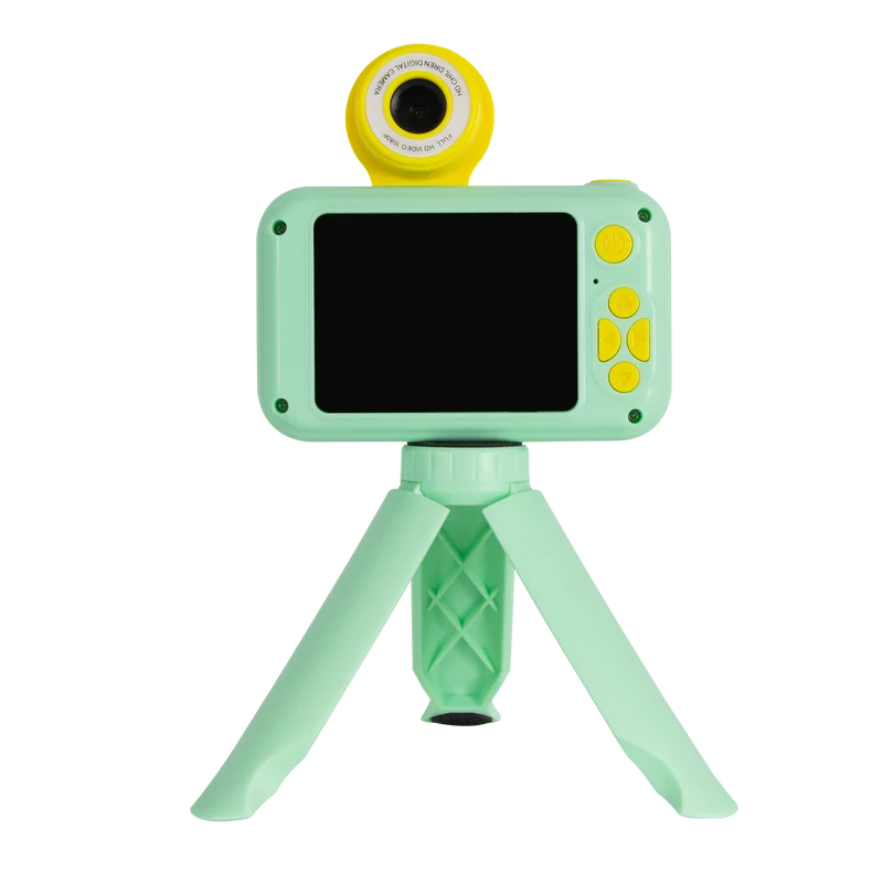 Crest Kids Digital Camera with Flip Lens (Green)