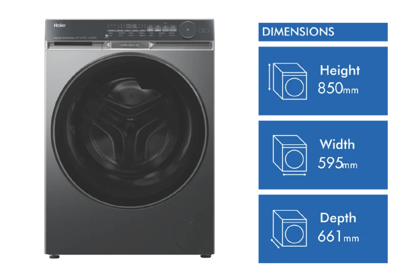 Haier 12kg Front Load Washer