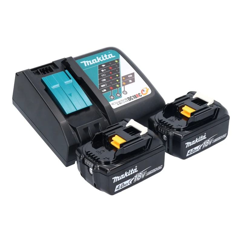 Makita DKT 360 RM2 Akku Wasserkocher 36 V ( 2x 18 V ) 0,8 L + 2x Akku 4,0 Ah + Ladegerät