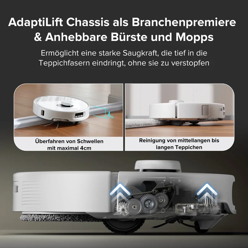 Roborock Qrevo Curv Saugroboter mit Multifunktions-Dockingstation 3.0
