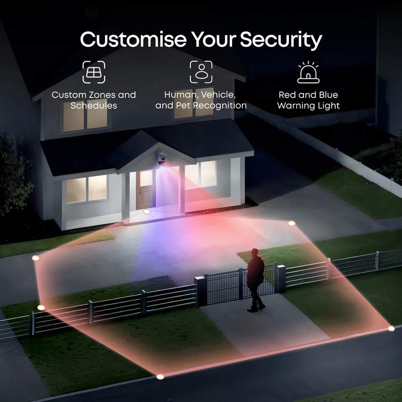 eufy E41 NVR POE 24/7 Security System - 4 x Turret Cameras