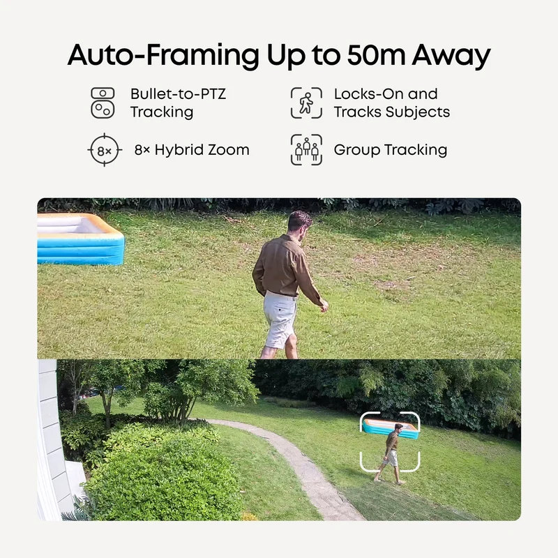 eufy S4 Max NVR POE 24/7 Security System - 4 x PTZ Cameras
