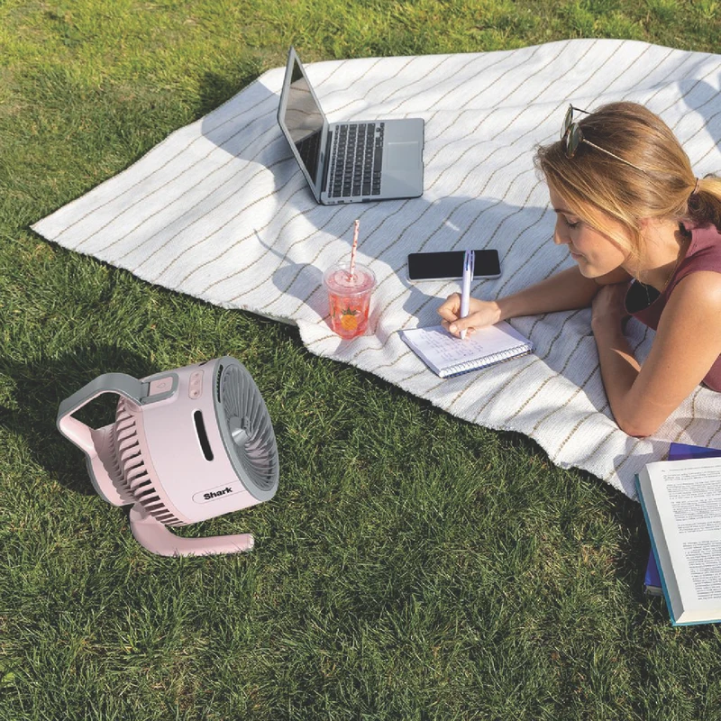 Shark FlexBreeze HydroGo Misting Portable Fan (Quartz)