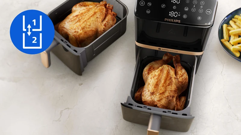 Philips 4000 Series 10 Litre Double Stack Air Fryer
