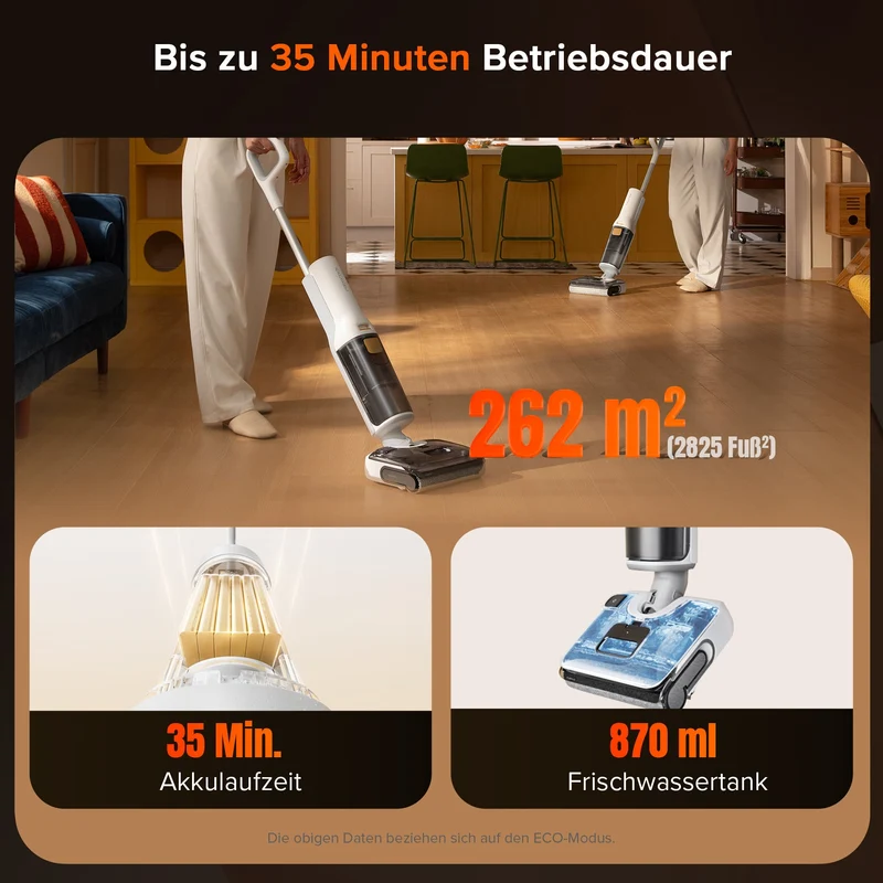 Roborock F25 GT (F25 RT) Nass- und Trockenstaubsauger
