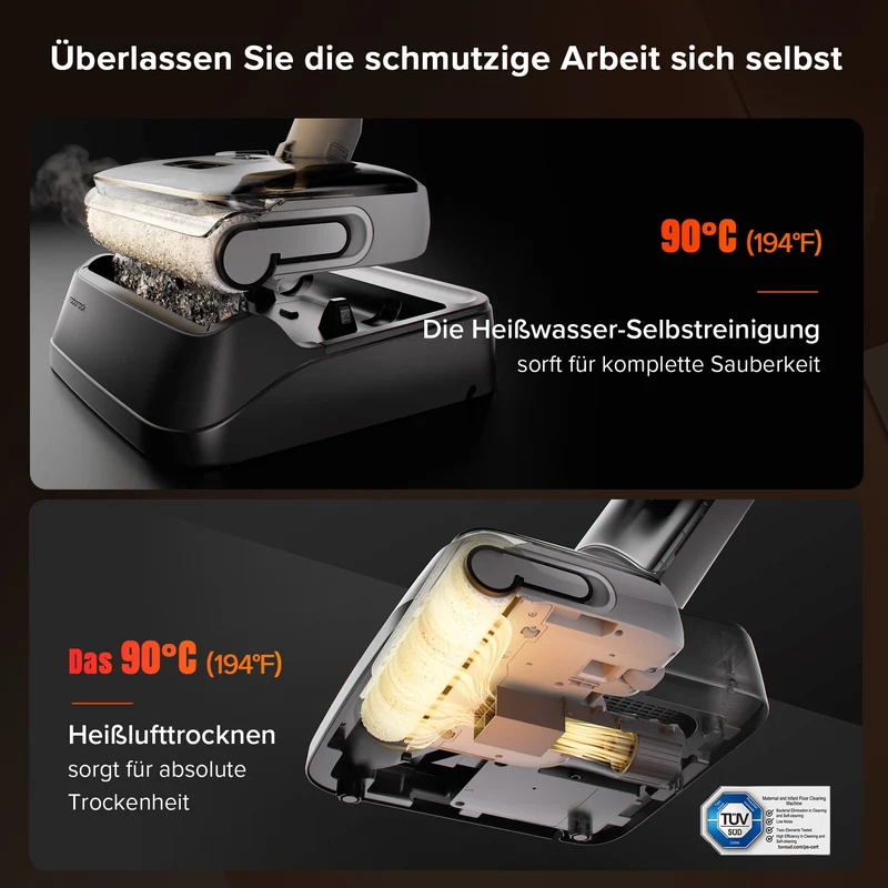 Roborock F25 GT (F25 RT) Nass- und Trockenstaubsauger