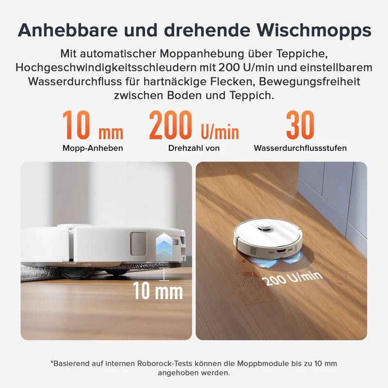 Roborock Qrevo Curv S5X Set Saugroboter mit Multifunktions-Dockingstation 3.0 (mit zusätzlicher Hauptbürste*1St. & Staubbeutel*3St.)