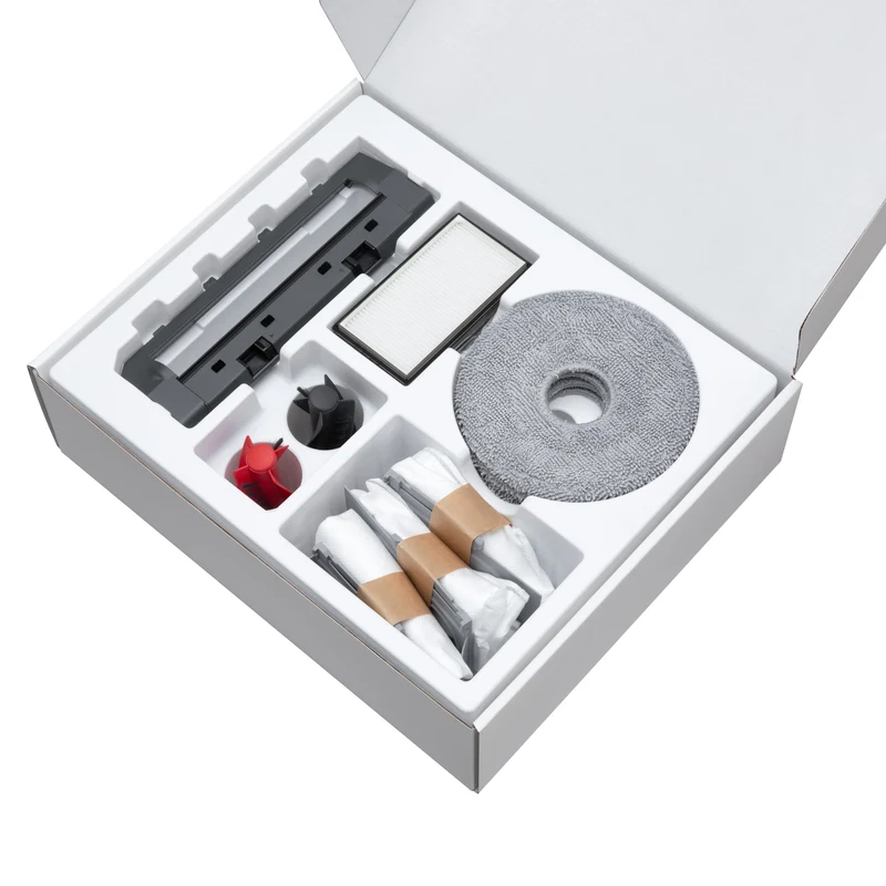 【Vorverkauf】Roborock Zubehörset für Saros 10R, inkl. 4 Rotierenden Wischmopps, 3 Staubbeuteln, 1 Hauptbürstenabdeckung, 1 Hauptbürste und 2 Seitenbürsten