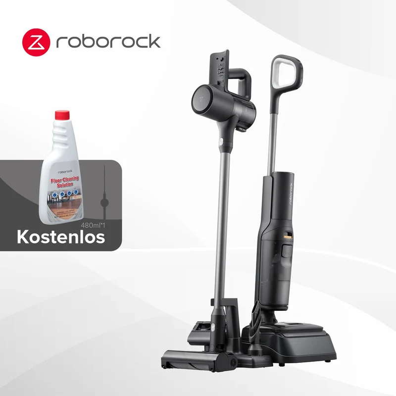 Roborock F25 Combo 5-in-1 Nass- und Trockensauger mit Kostenlose Reinigungslösung