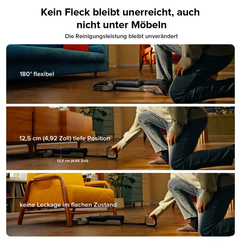 Roborock F25 Combo 5-in-1 Nass- und Trockensauger mit Kostenlose Reinigungslösung