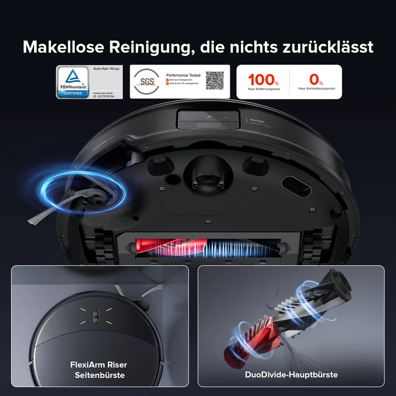Roborock Saros 10R Saugroboter mit StarSight System 2.0