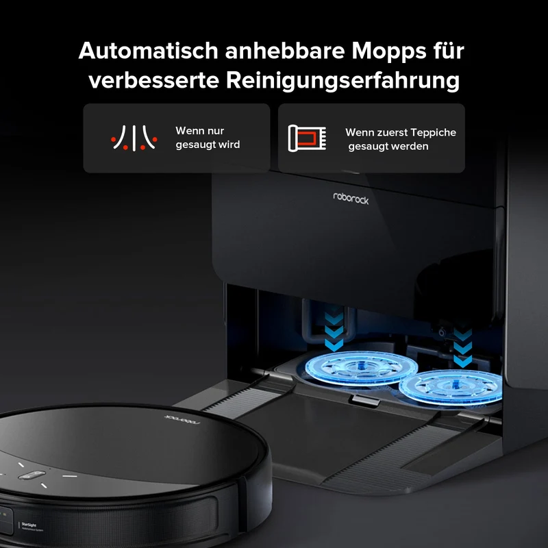 Roborock Saros 10R Saugroboter mit StarSight System 2.0