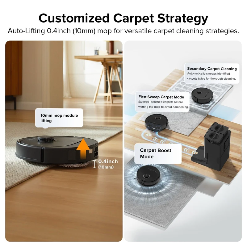 Roborock Qrevo Plus Robot Vacuum with Multifunctional Dock