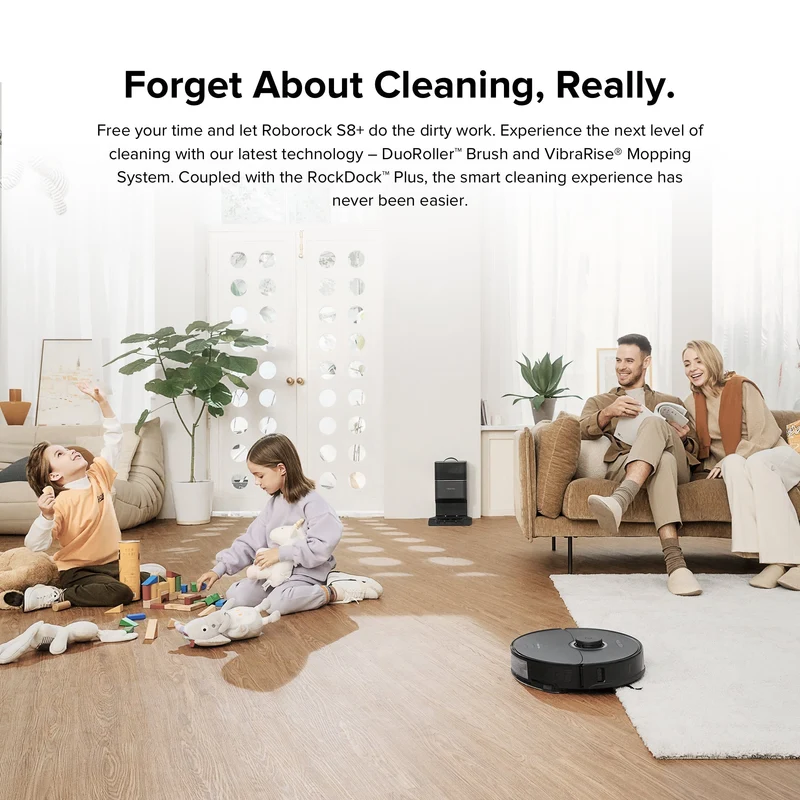 Roborock S8+ Robot Vacuum Cleaner