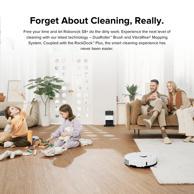 Roborock S8+ Robot Vacuum Cleaner