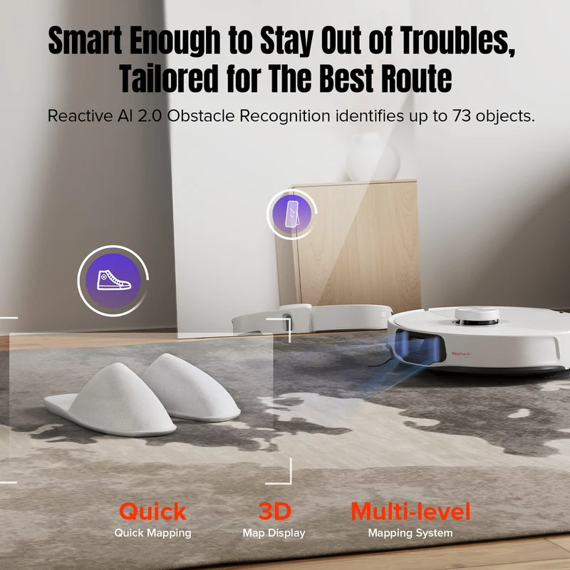 Roborock S8 MaxV Ultra with 8-in-1 RockDock® Ultra