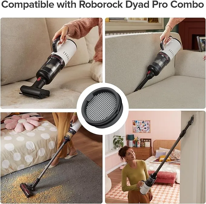 Roborock Washable Filter*2 pcs for Dyad Pro Combo