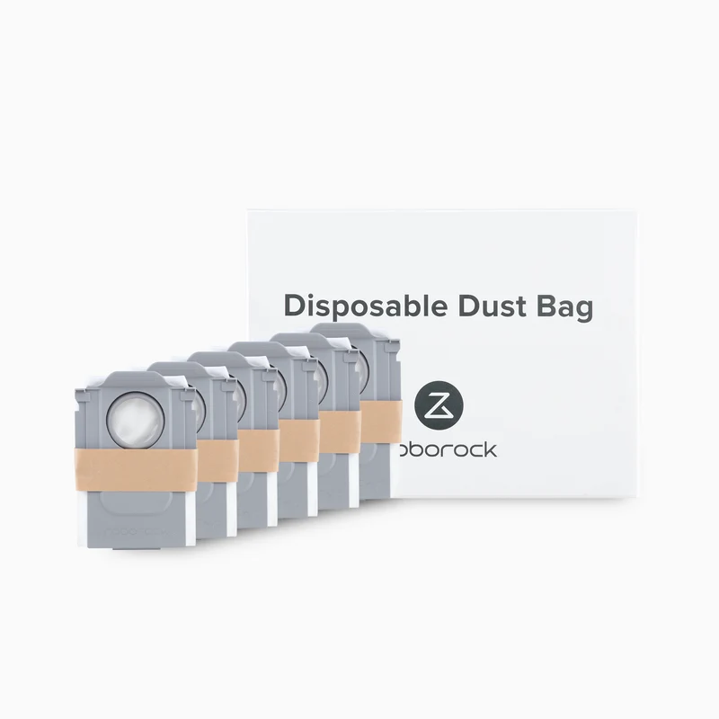 Roborock Dust Bag*6pcs for S8 MaxV Ultra, S8 Max Ultra, Q Revo, Qrevo Pro, Qrevo S, Qrevo Master, Qrevo Curv