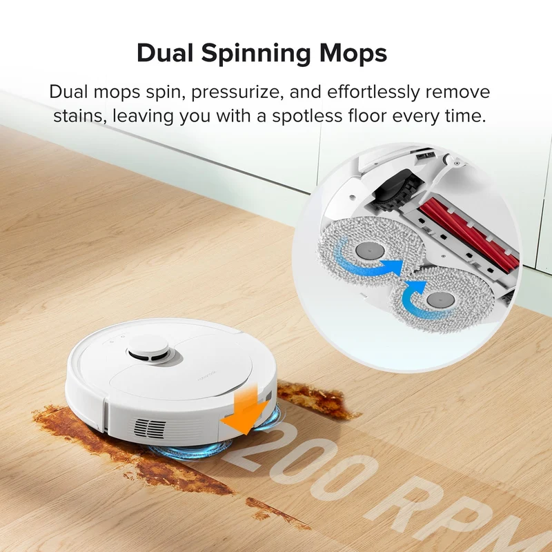 Roborock Qrevo Robot Vacuum with Multifunctional Dock