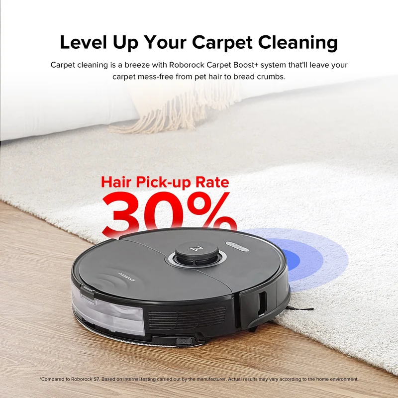 Roborock S8+ Robot Vacuum with Auto-Empty Dock