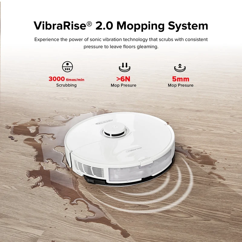 Roborock S8+ Robot Vacuum with Auto-Empty Dock