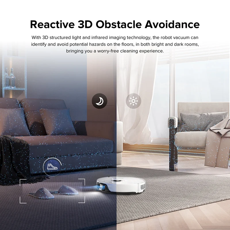 Roborock S8+ Robot Vacuum with Auto-Empty Dock