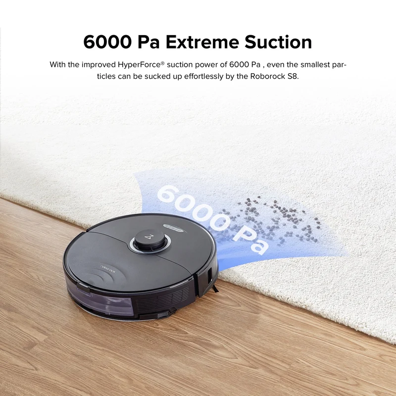 Roborock S8 Robot Vacuum with Sonic Mop