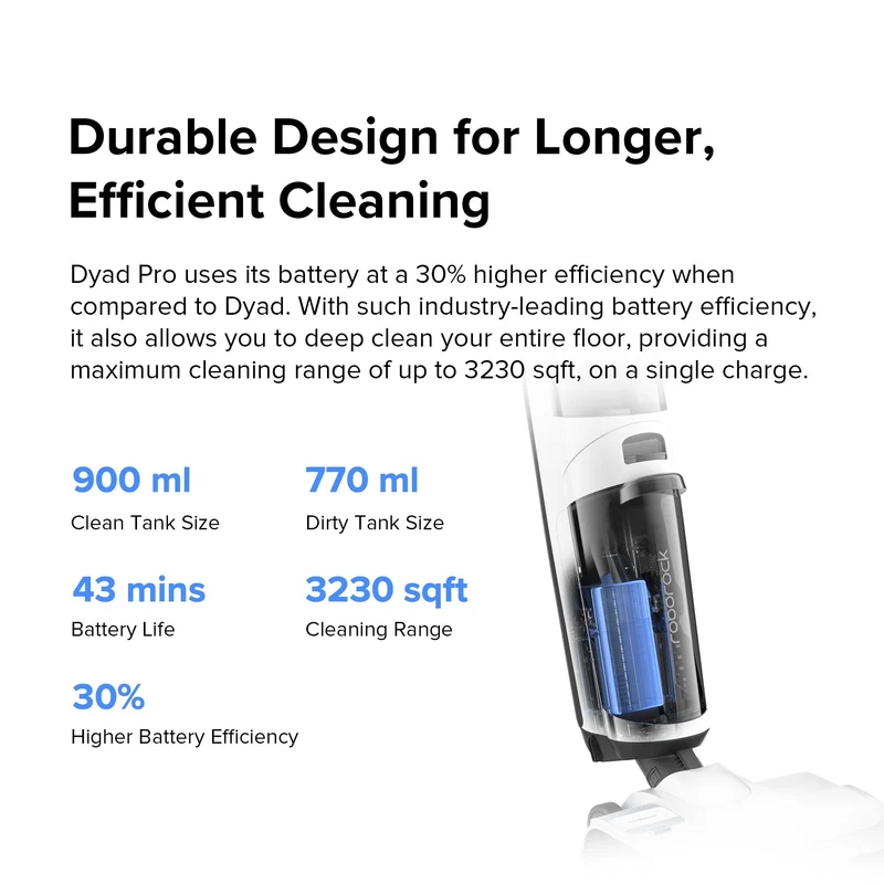 Roborock Dyad Pro Wet and Dry Vacuum Cleaner